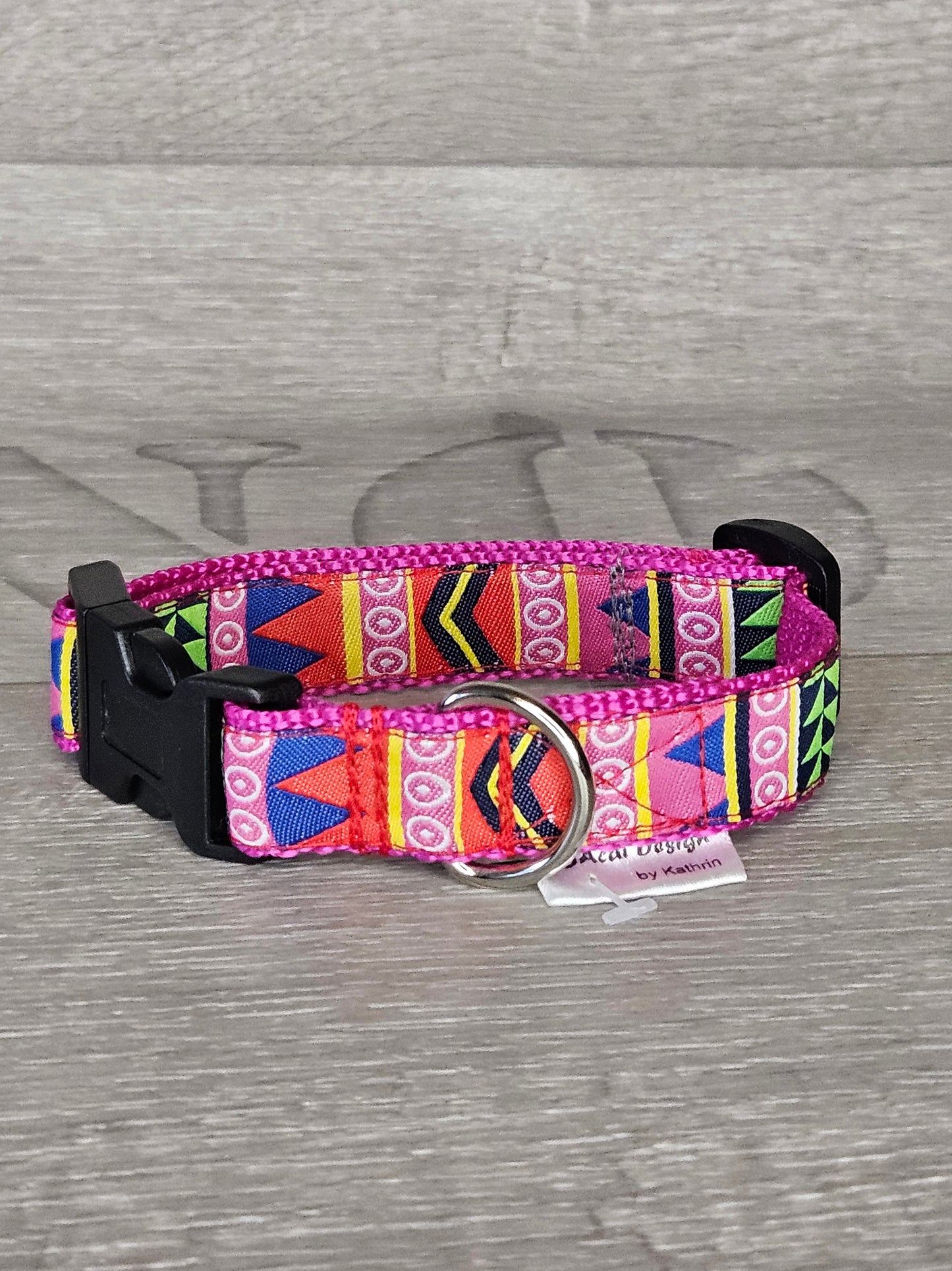 Halsband Savannenzauber Halsumfang 20-29 cm - bacai-design.de