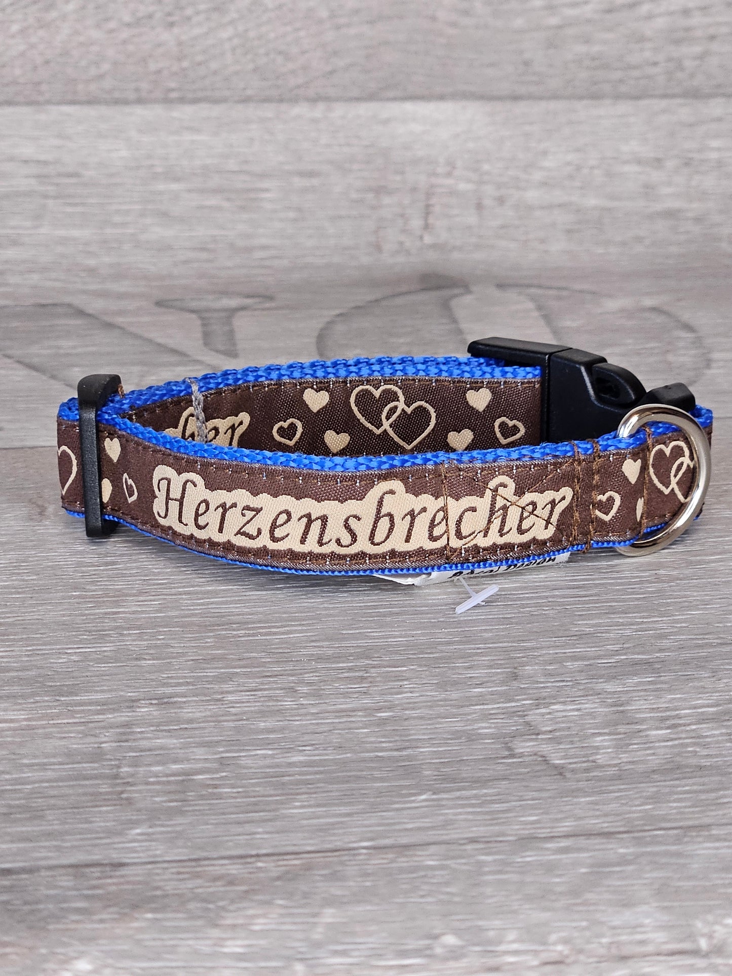 Halsband Herzensbrecher Halsumfang 20-29 cm - bacai-design.de