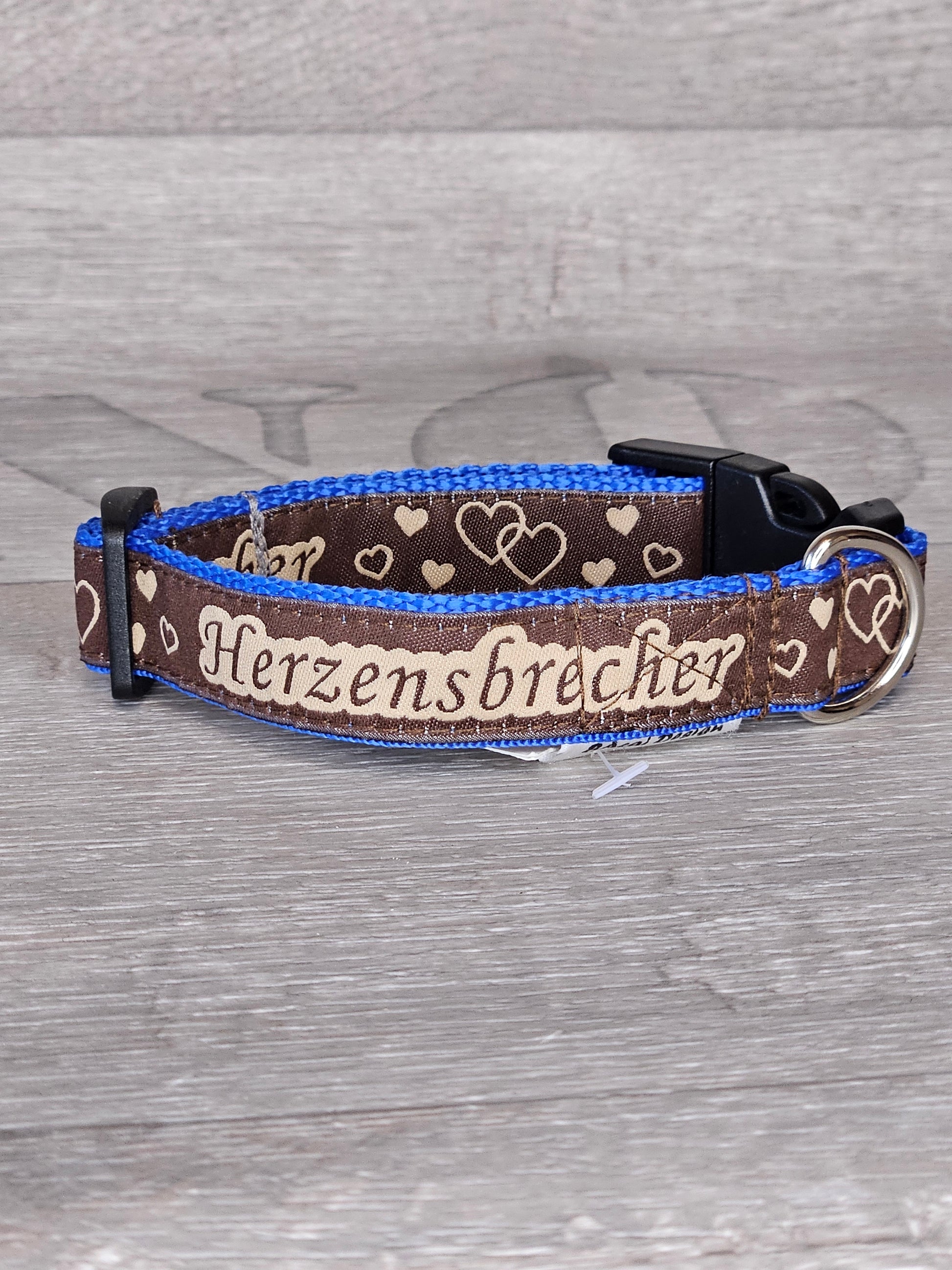 Halsband Herzensbrecher Halsumfang 20-29 cm - bacai-design.de