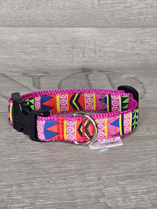 Halsband Savannenzauber Halsumfang 20-29 cm - bacai-design.de