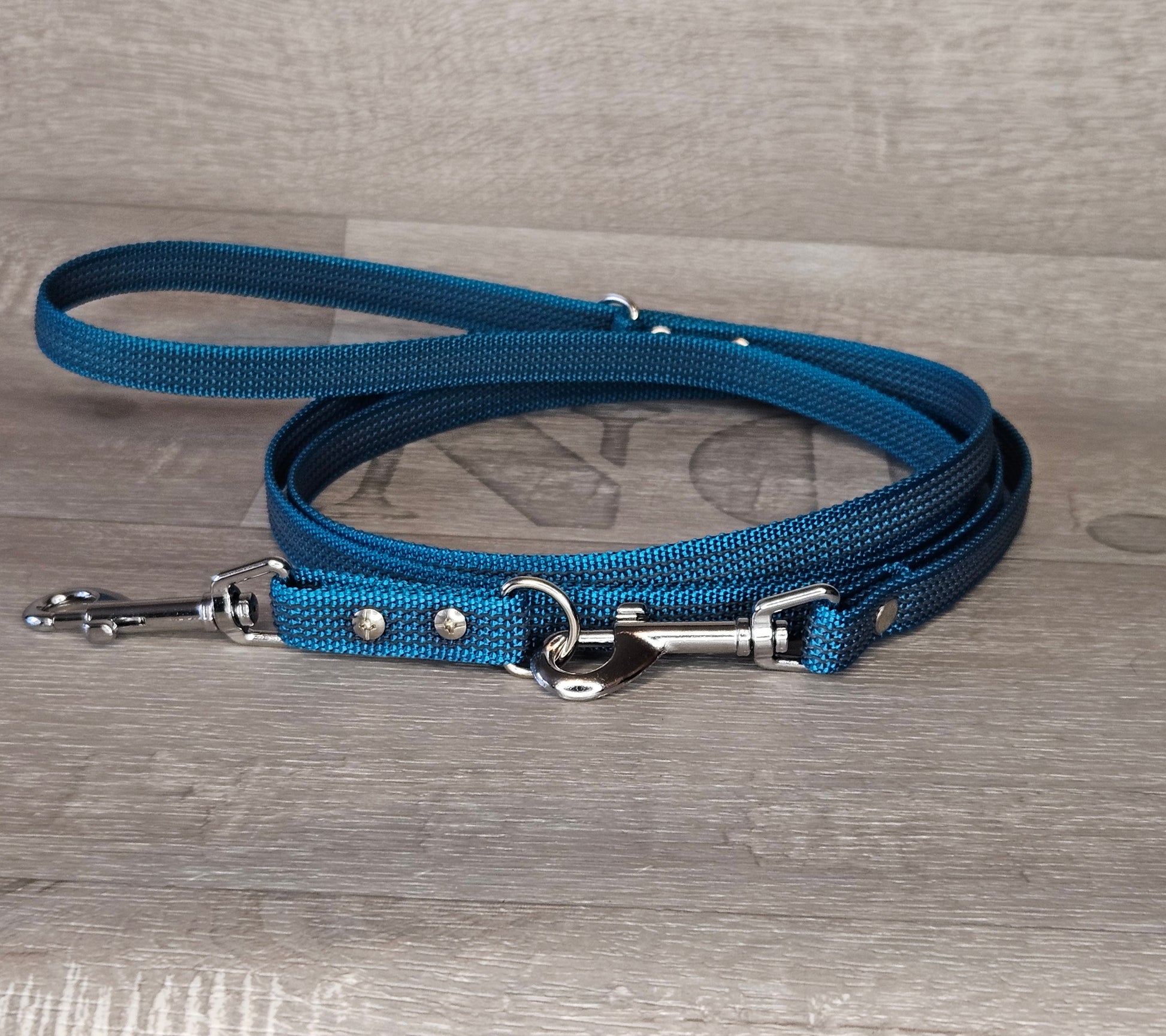 Führleine Türkis, 3 fach verstellbar - bacai-design.de