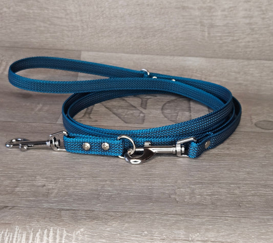 Führleine Türkis, 3 fach verstellbar - bacai-design.de