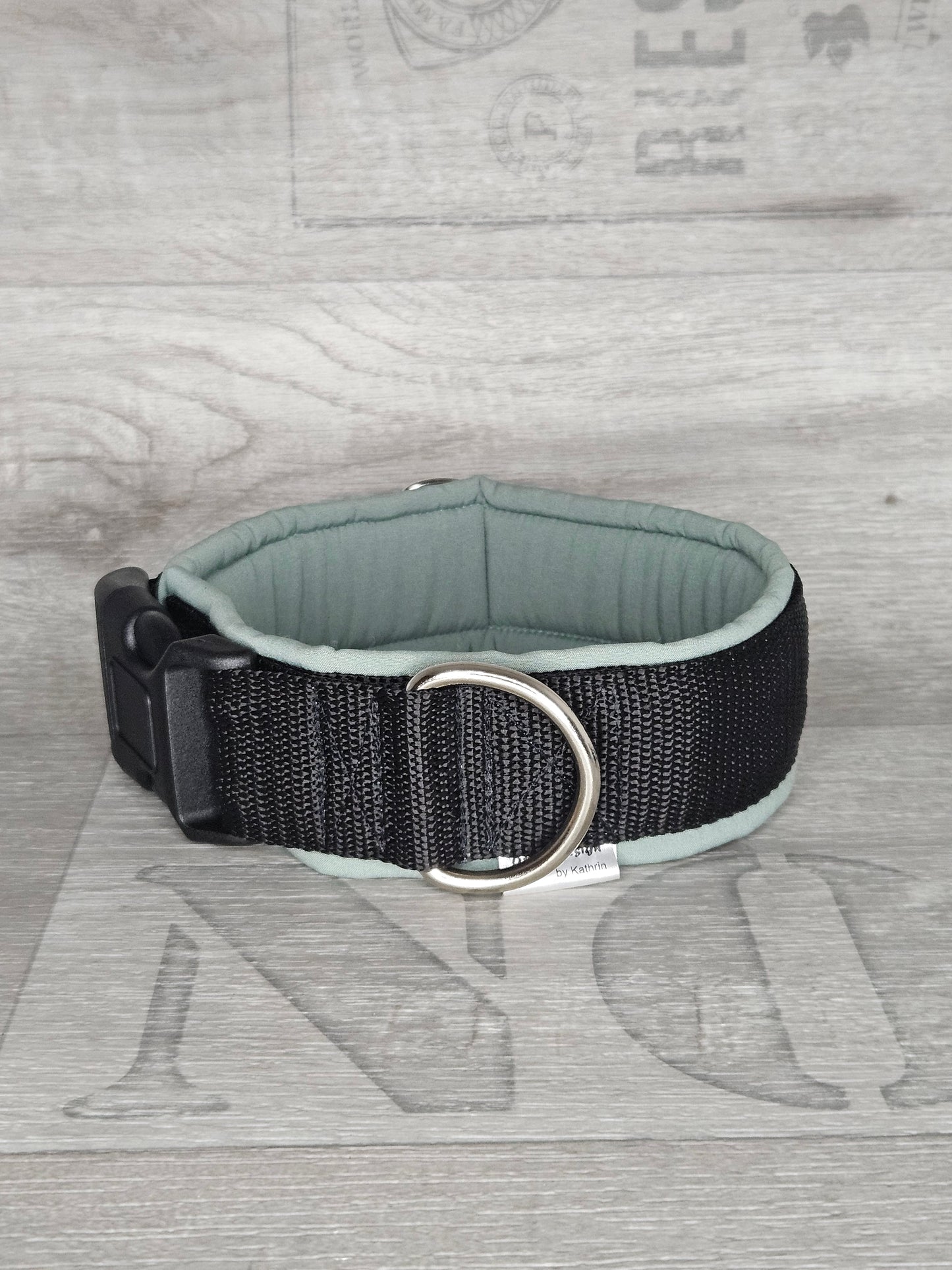 Hundehalsband Soft Shadow Comfort Halsumfang 41-45 cm - bacai-design.de