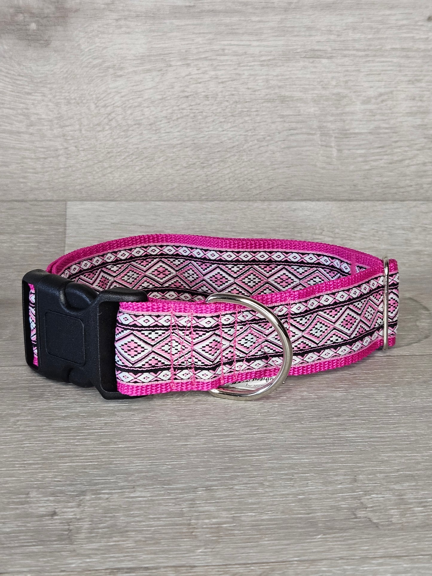 Halsband Raten-Rocker Halsumfang 39-62 cm, mehrfarbig, waschbar, verstellbar - bacai-design.de